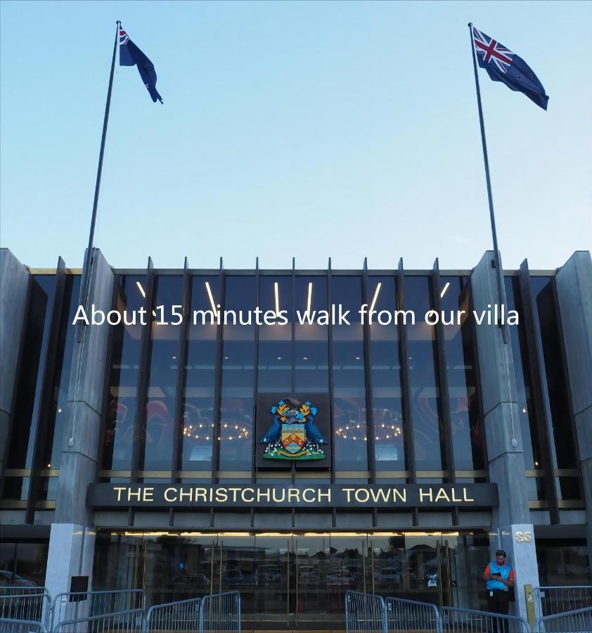 City Centre Superior Villa 3 Large Double Bedrooms 크라이스트처치 외부 사진